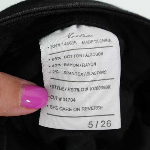 Kancan Distressed Skinny Jeans Black 26‎ - Picture 7 of 7